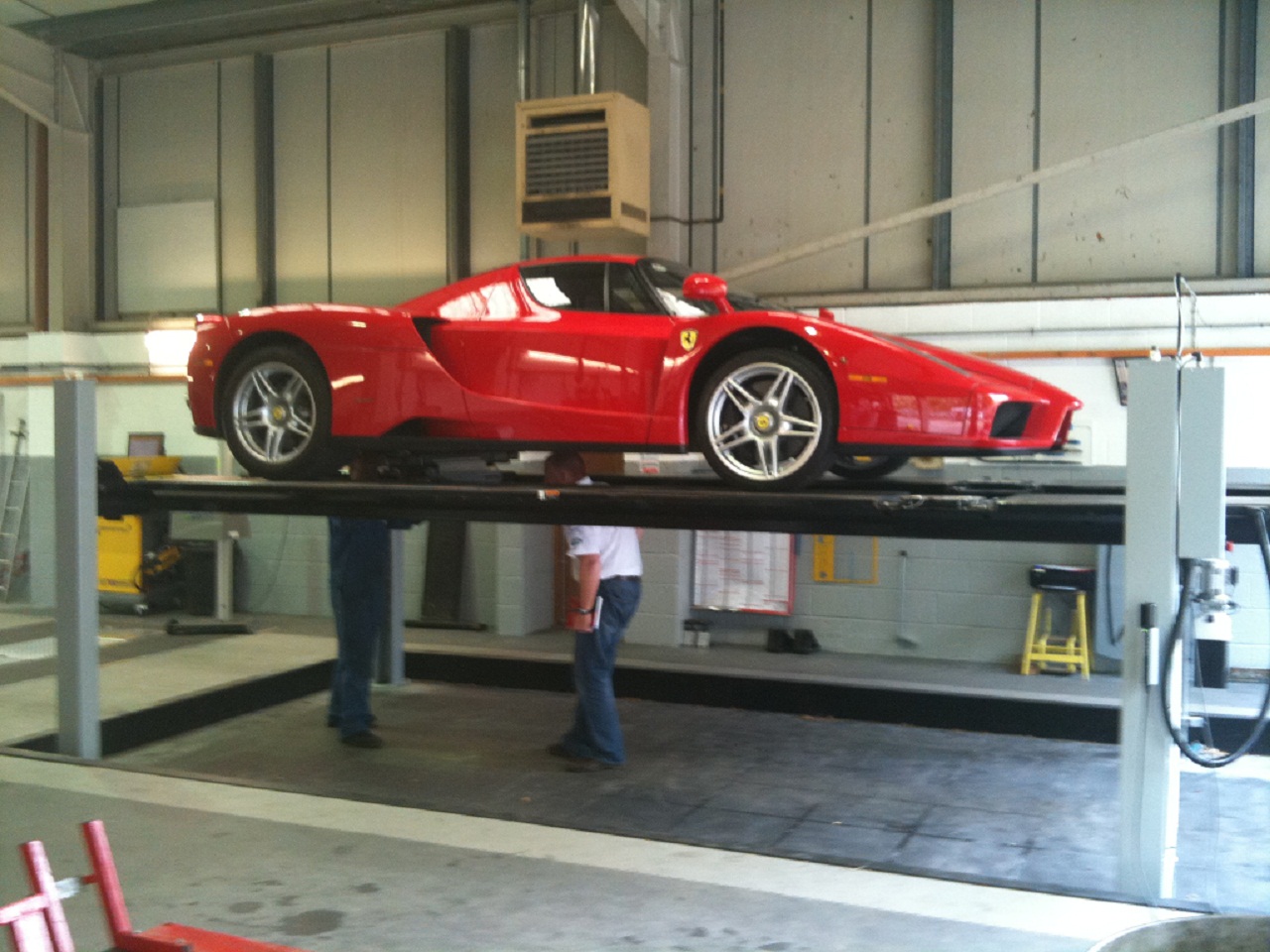 MOT on Ferrari