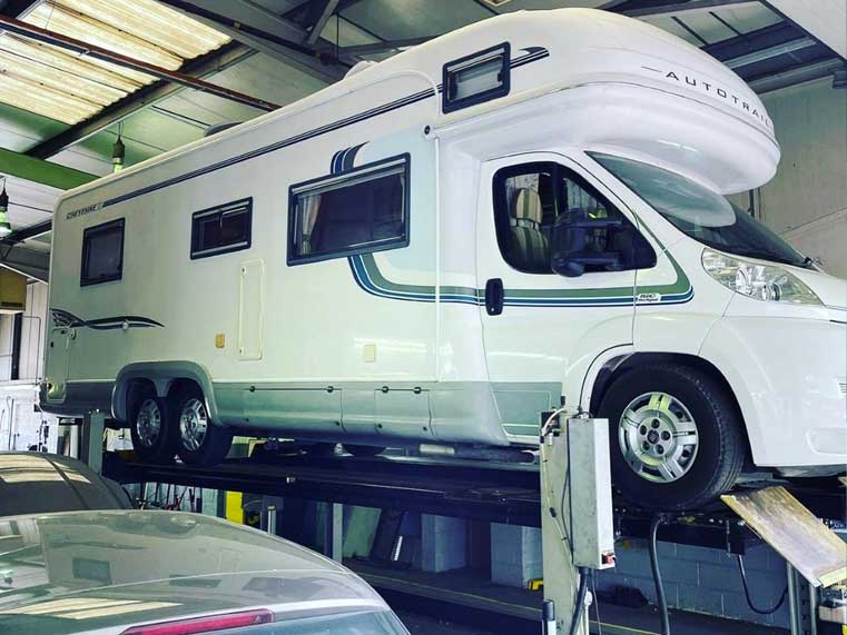 Motorhome MOT testing
