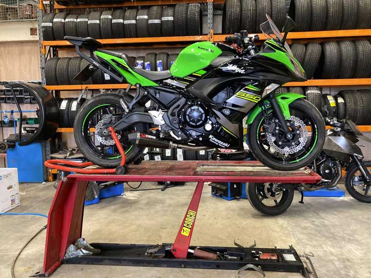 Motorcycle MOT Testing